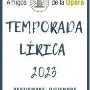 Programación Temporada Lírica 2023
