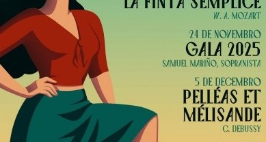 Programas de mano Temporada lírica de A Coruña 2025