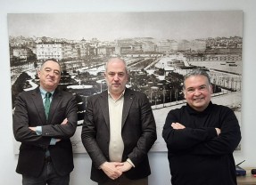 Reunión de Amigos de la Ópera y representantes del Concello de A Coruña