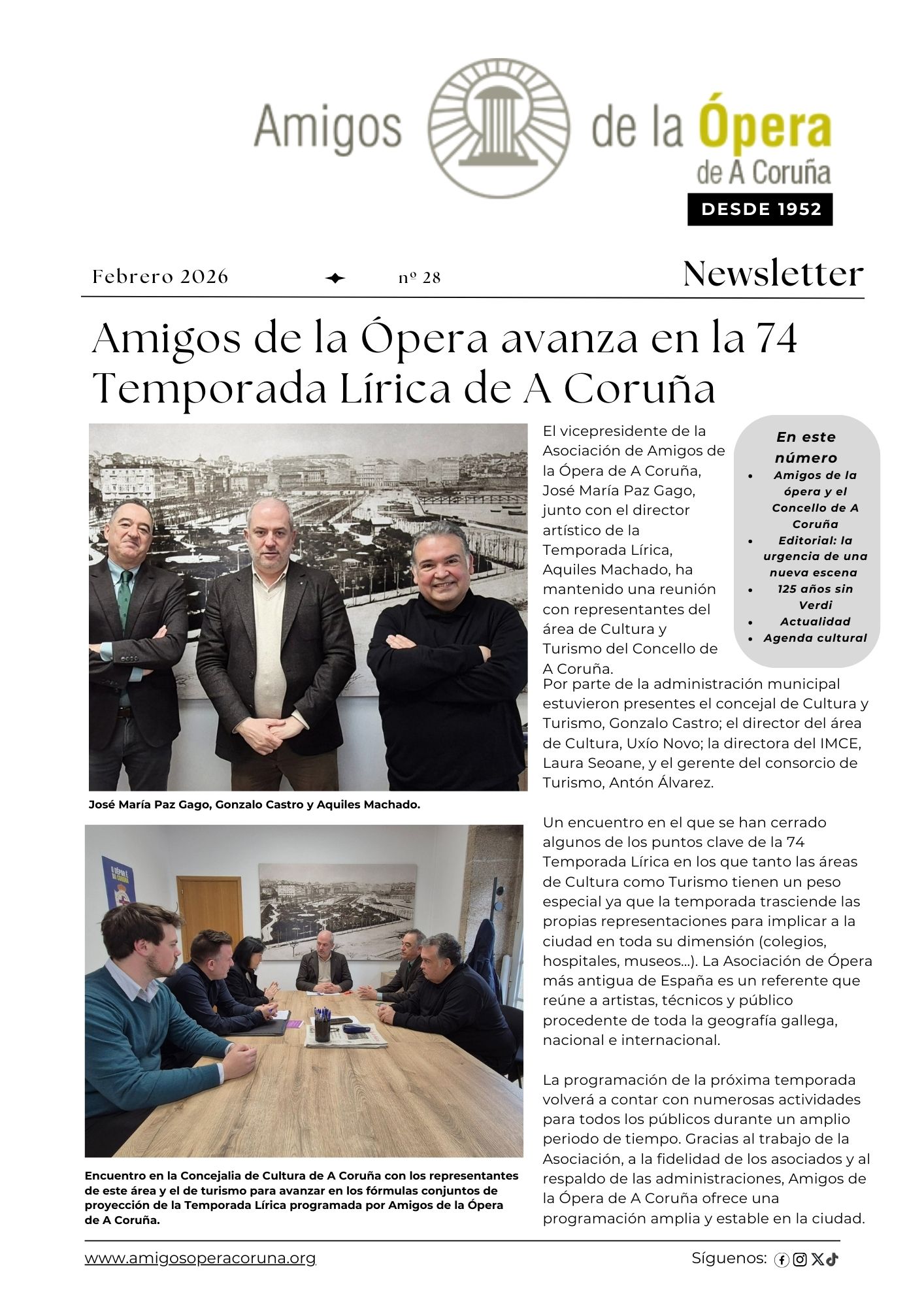 Newsletter febrero 26