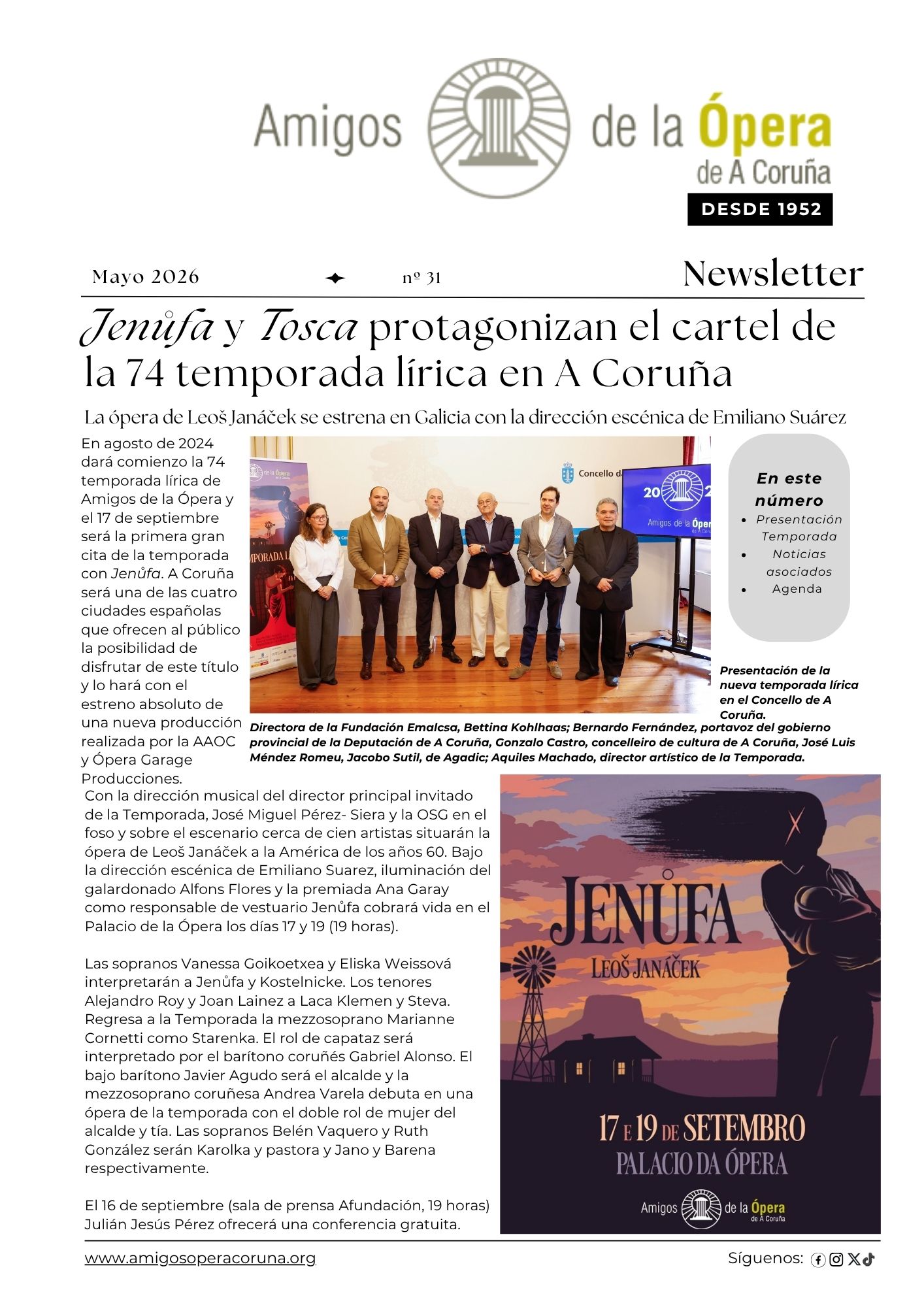 Newsletter mayo 2026