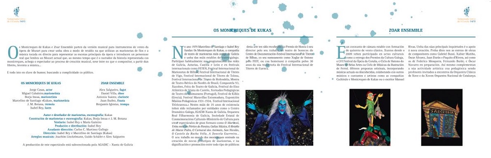 La voz de Pape y los Monicreques de kubas estrenan el ciclo de invierno de la Temporada Lírica