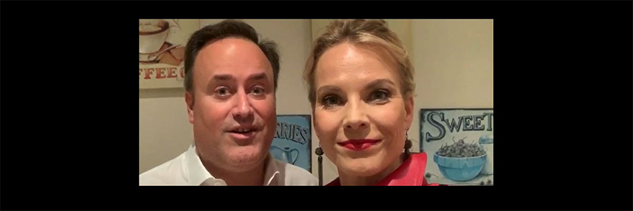 Elina y Karel nos envían ánimos