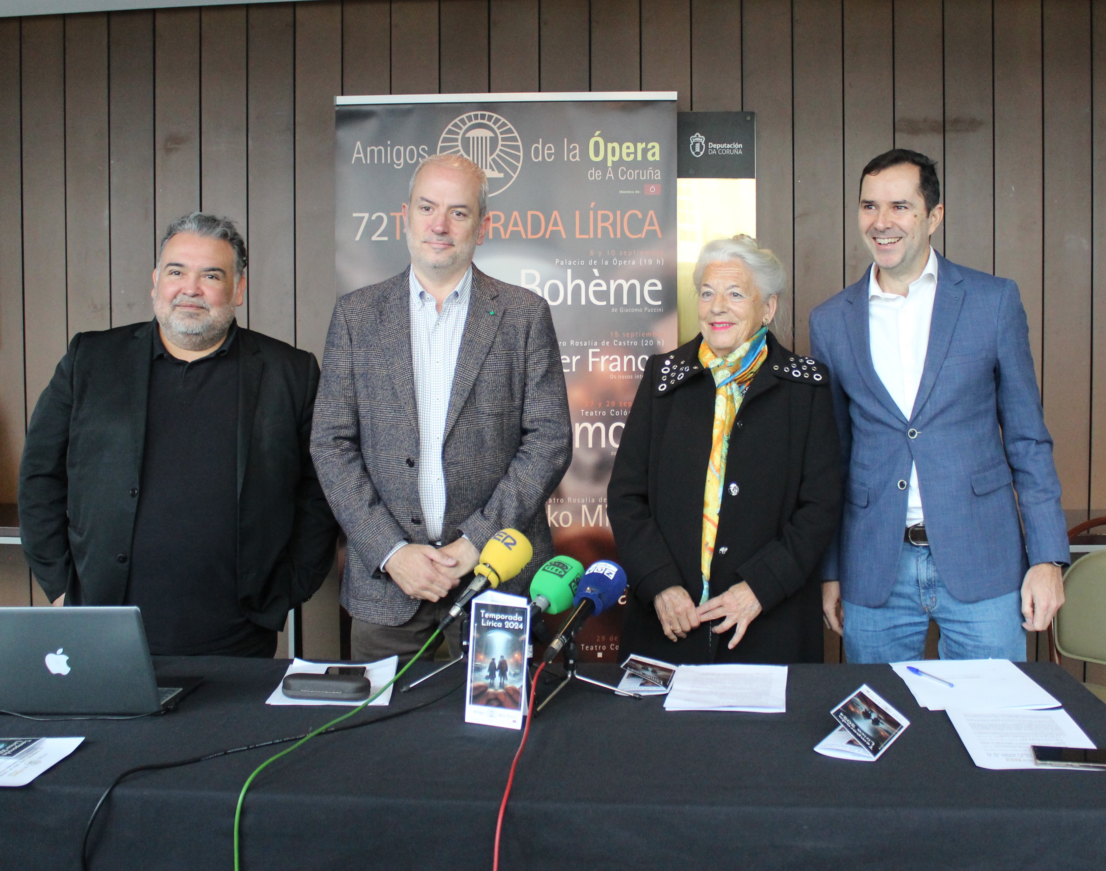 La Temporada Lírica 2024 de Amigos de la Ópera de A Coruña homenajea a Puccini con «La Bohème»